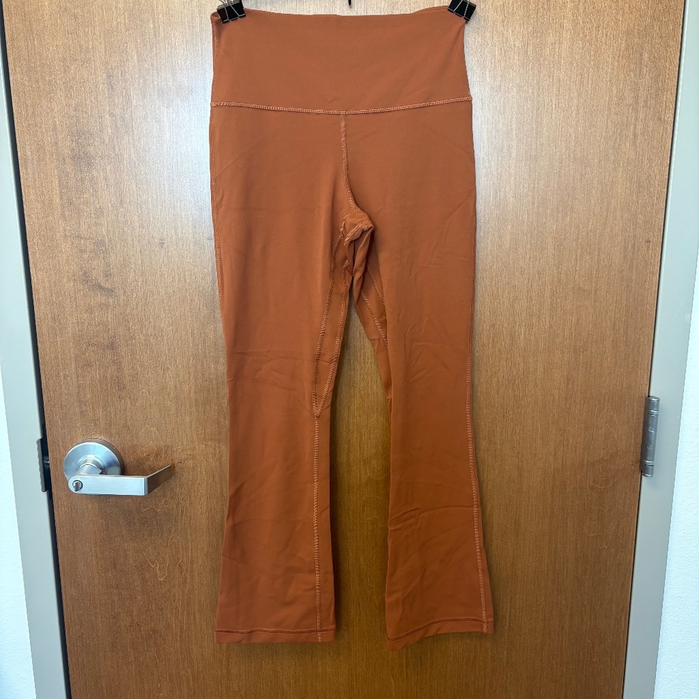 Lululemon Align High-Rise Mini-Flared Pant Extra Short Color Sable. Sz 8 Prelove
